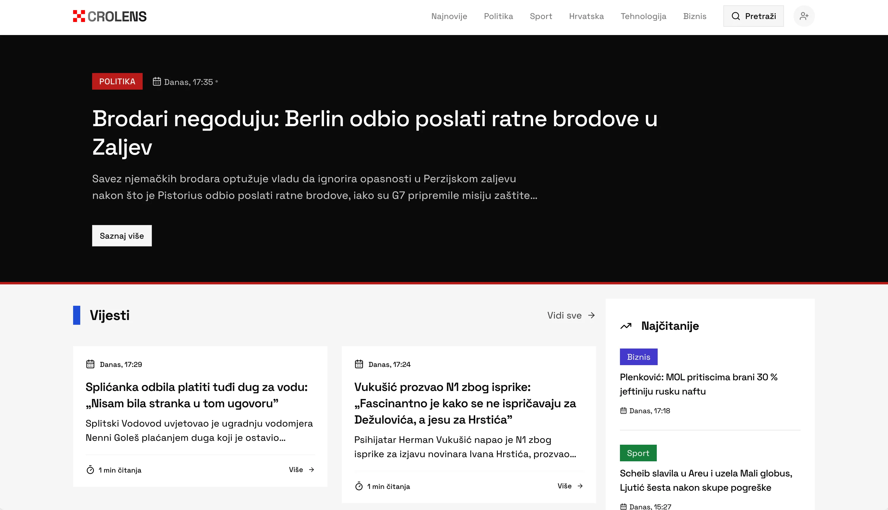 crolens project screenshot