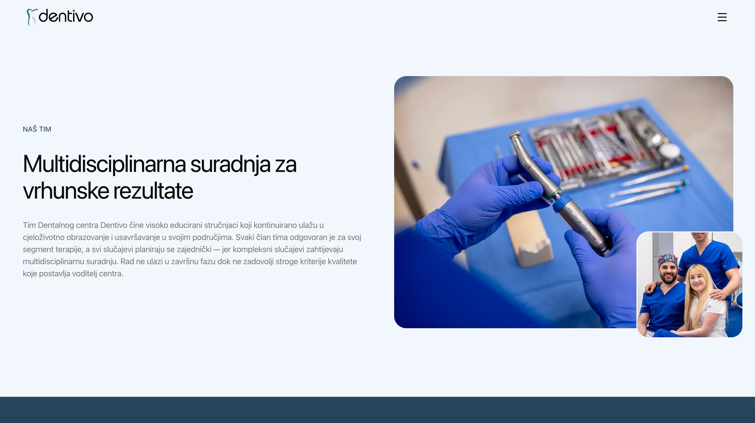 dentivo project screenshot